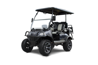 Arctic Grey Evolution Forester 4 Golf Cart